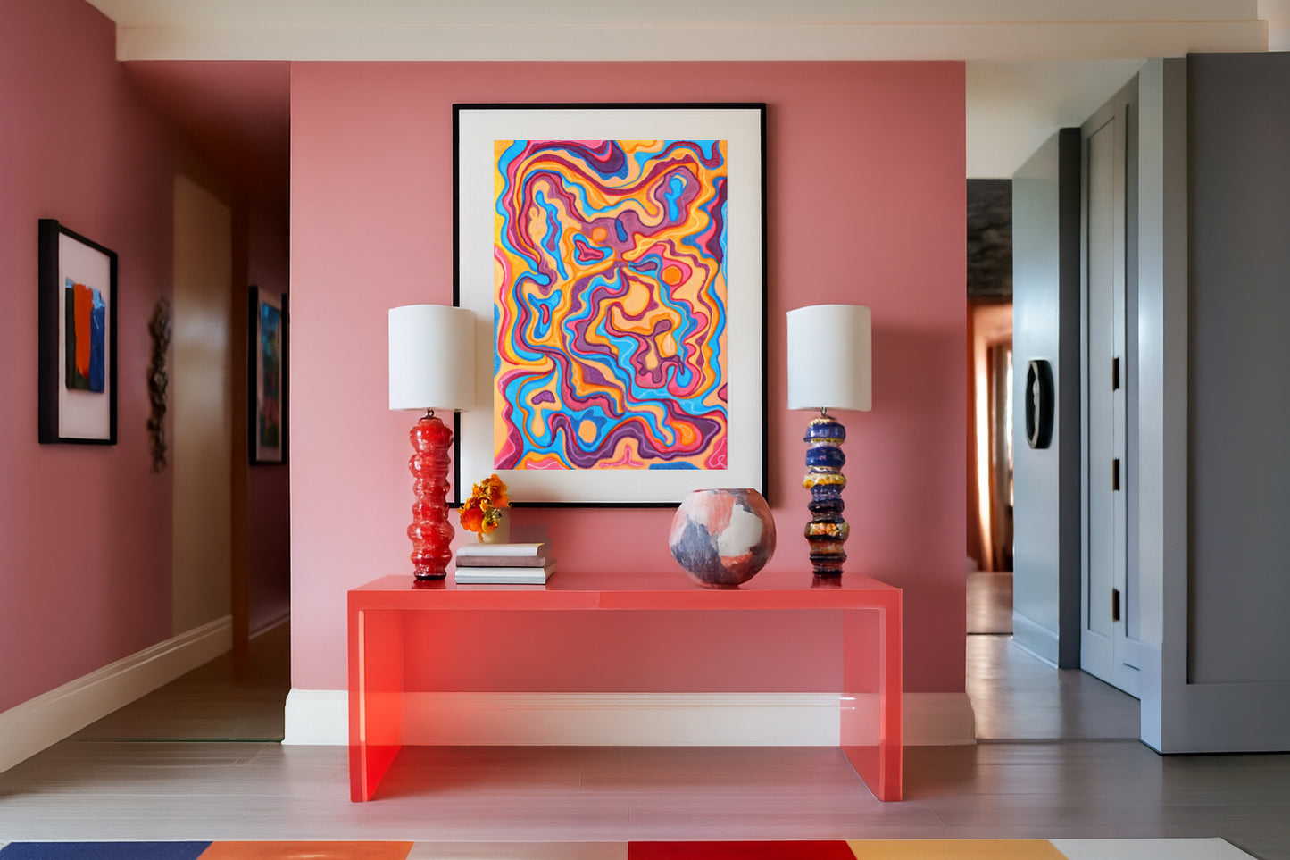 SUNDOWN - Art Print