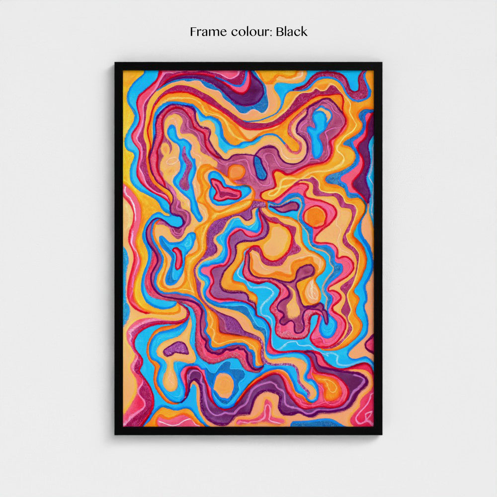 SUNDOWN - Art Print