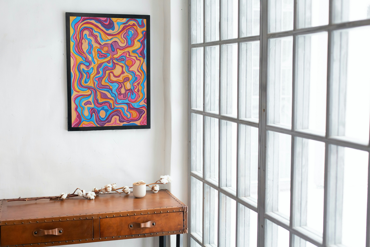 SUNDOWN - Art Print