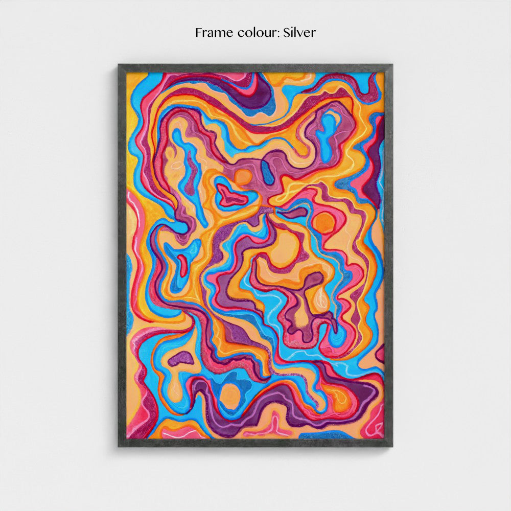 SUNDOWN - Art Print