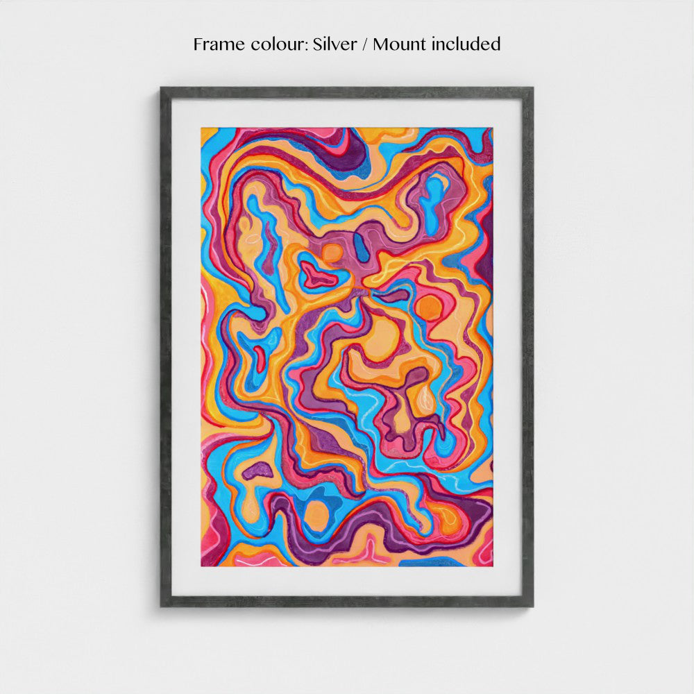 SUNDOWN - Art Print
