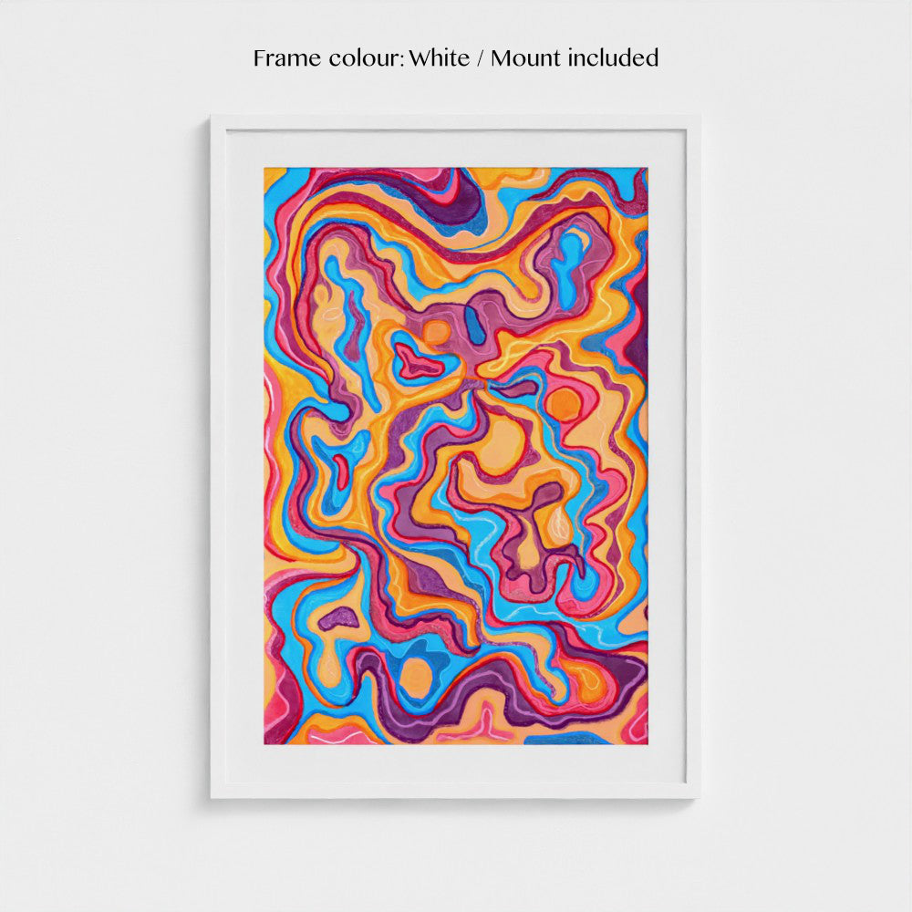 SUNDOWN - Art Print