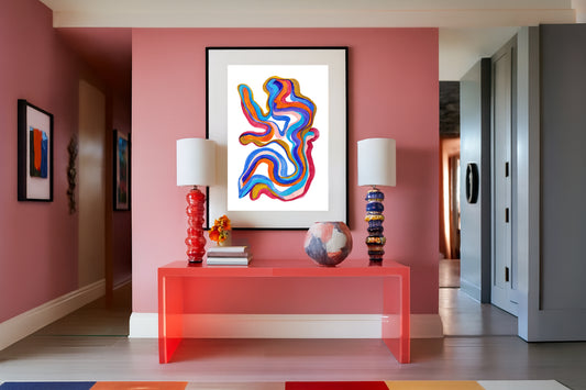 SWIRLSCAPE - Art Print