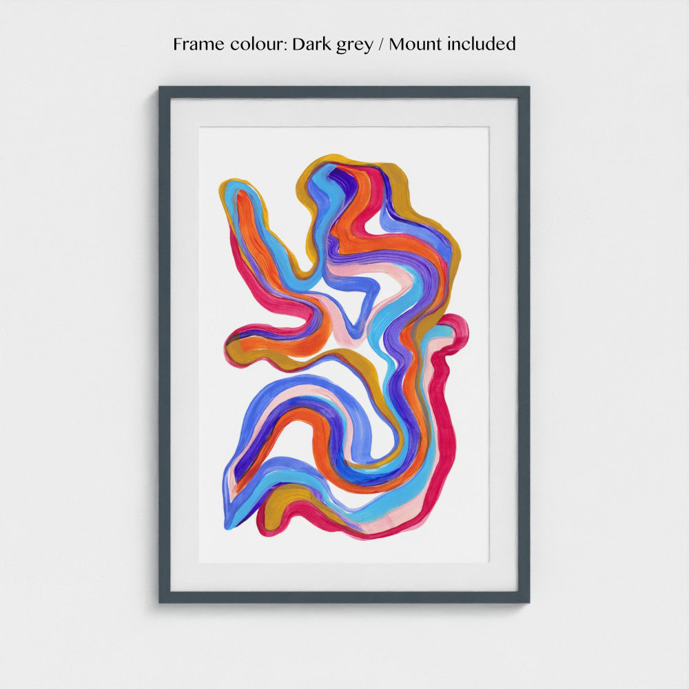 SWIRLSCAPE - Art Print