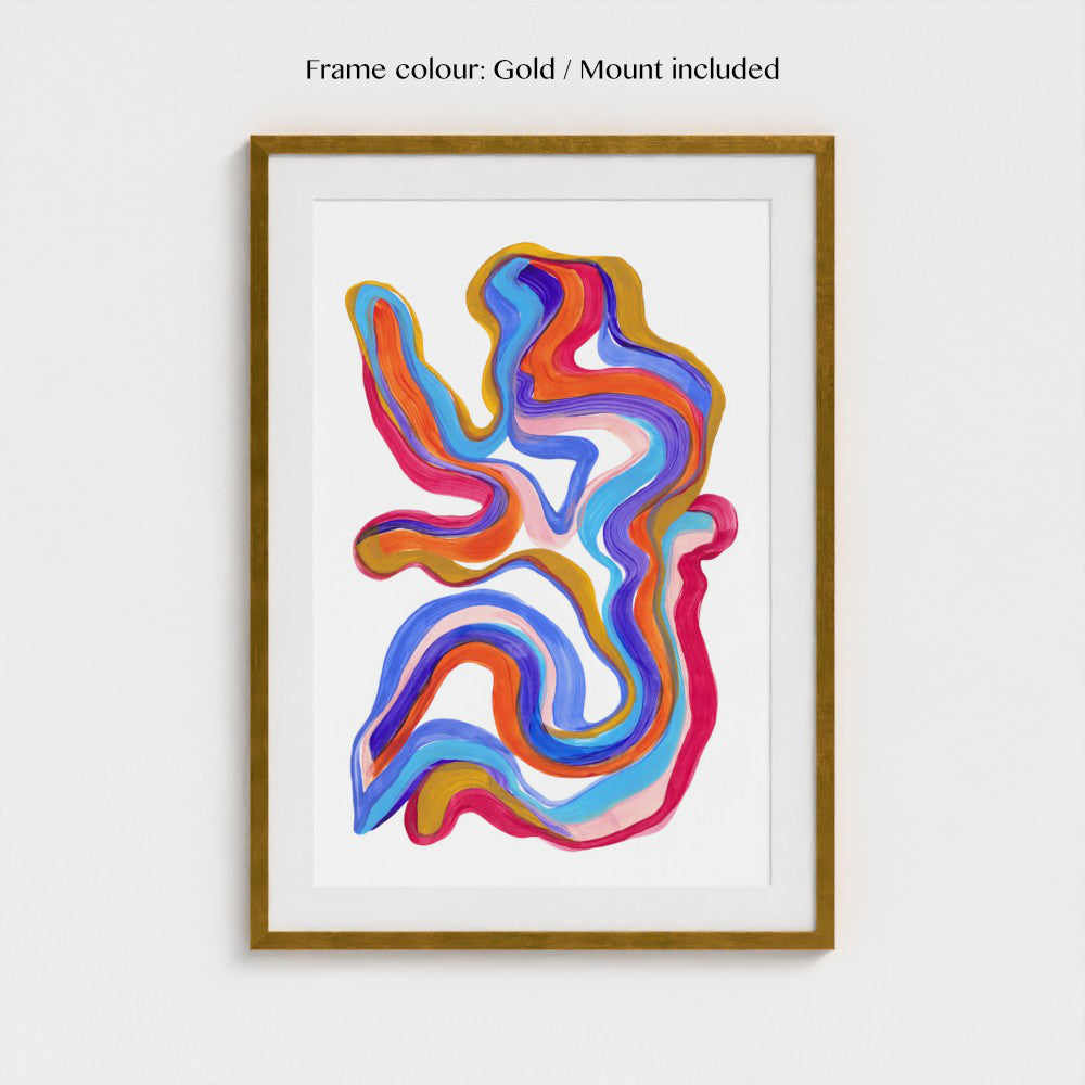 SWIRLSCAPE - Art Print