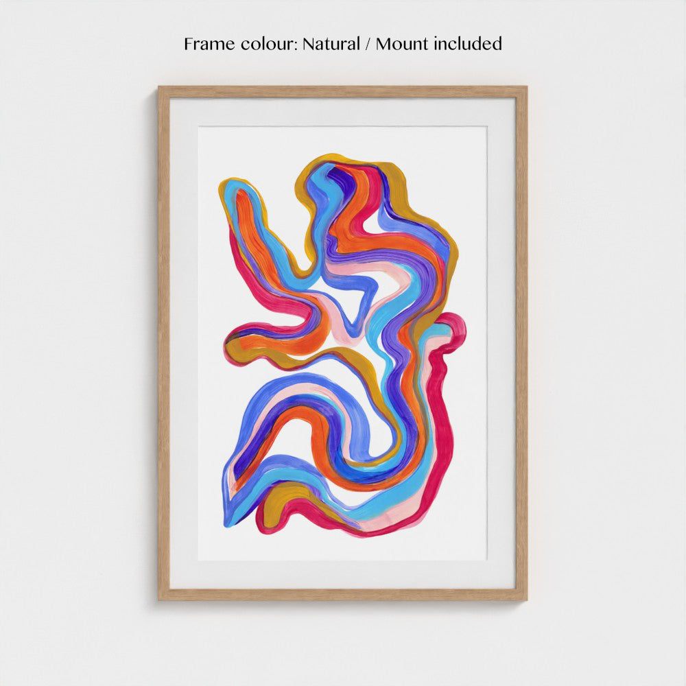 SWIRLSCAPE - Art Print