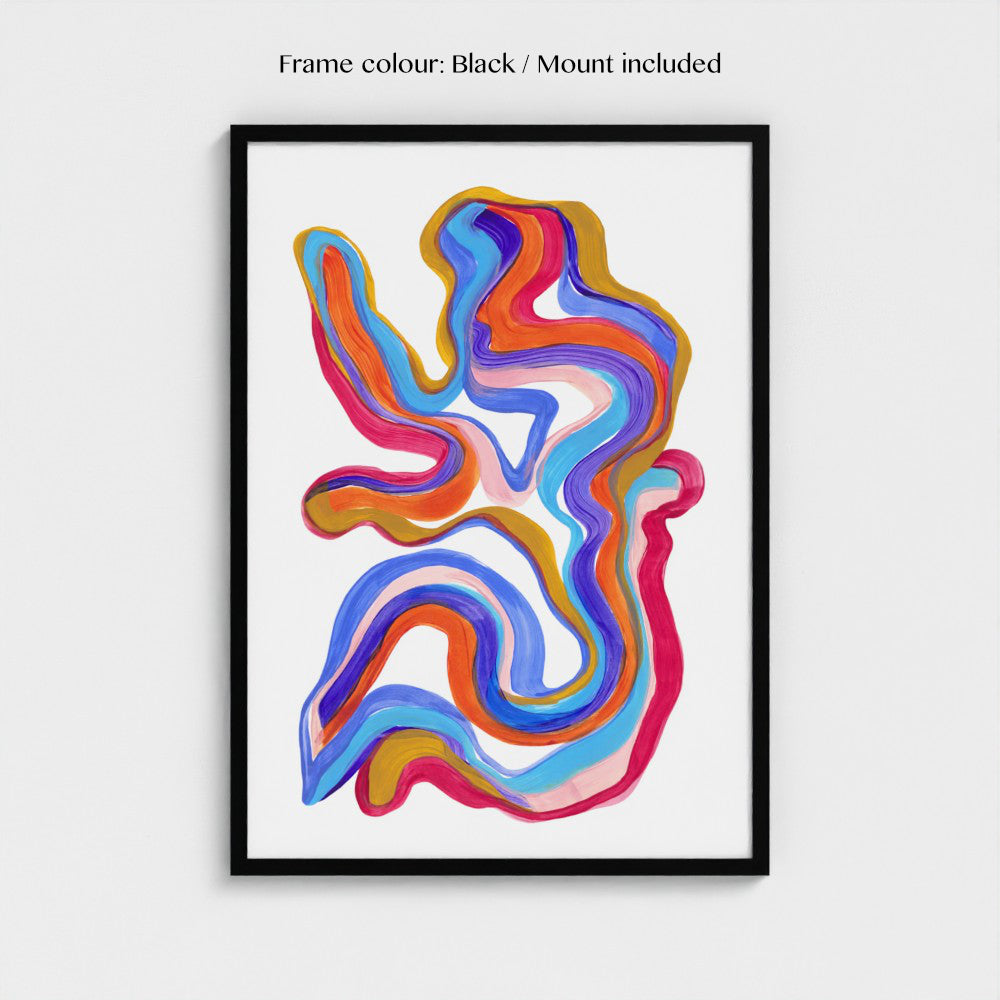 SWIRLSCAPE - Art Print