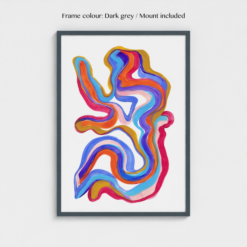 SWIRLSCAPE - Art Print