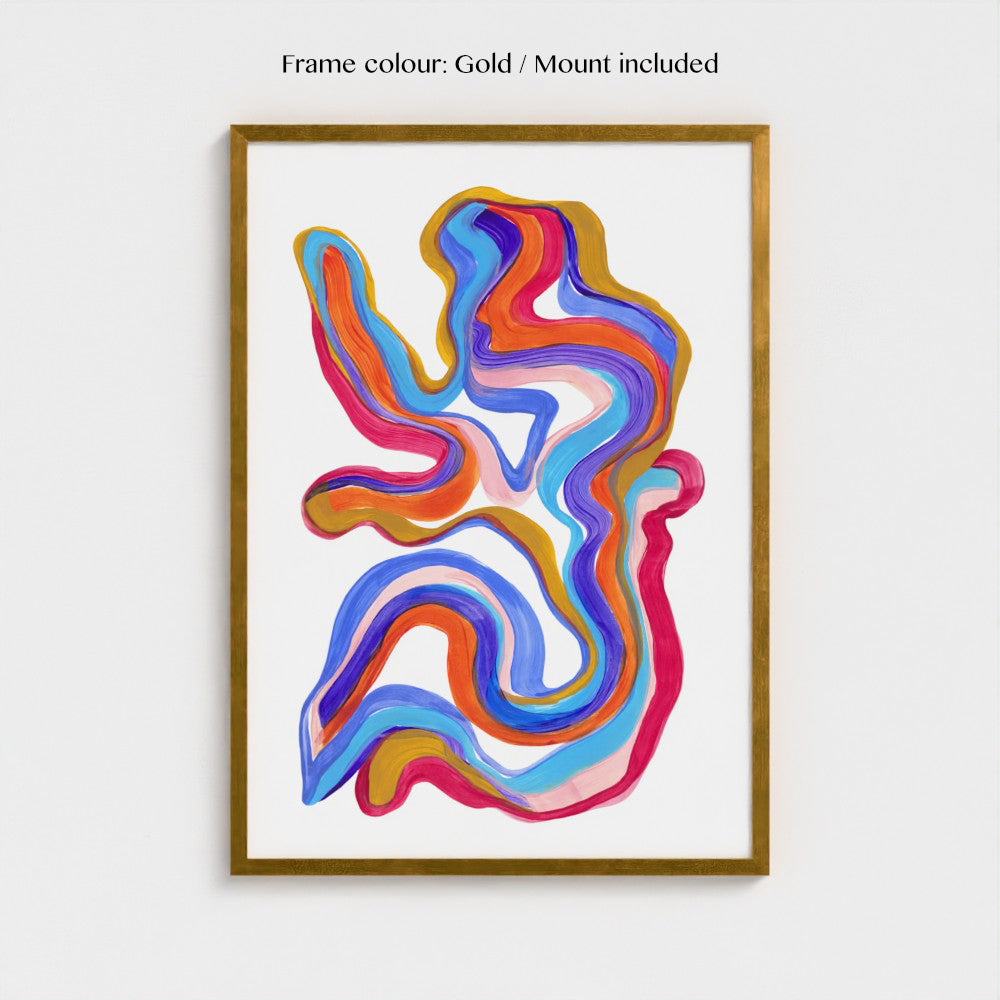 SWIRLSCAPE - Art Print