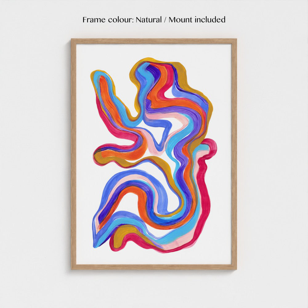 SWIRLSCAPE - Art Print