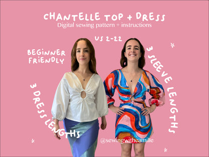 Chantelle Dress - Digital Sewing Pattern