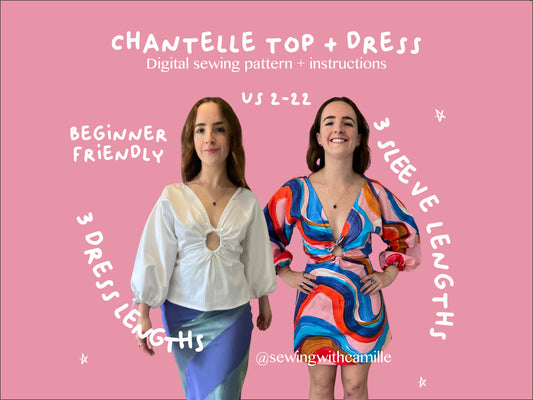 Chantelle Dress - Digital Sewing Pattern