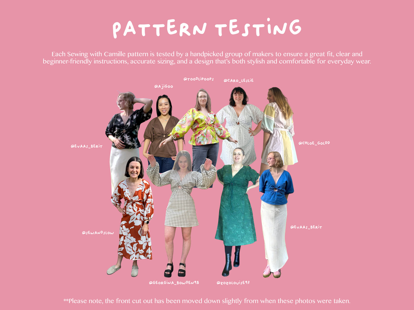 Chantelle Dress - Digital Sewing Pattern