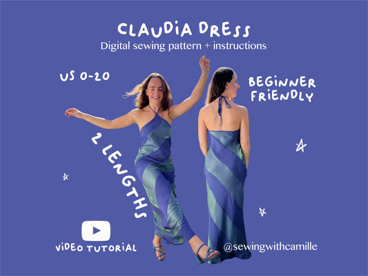 Claudia Dress - Digital Sewing Pattern