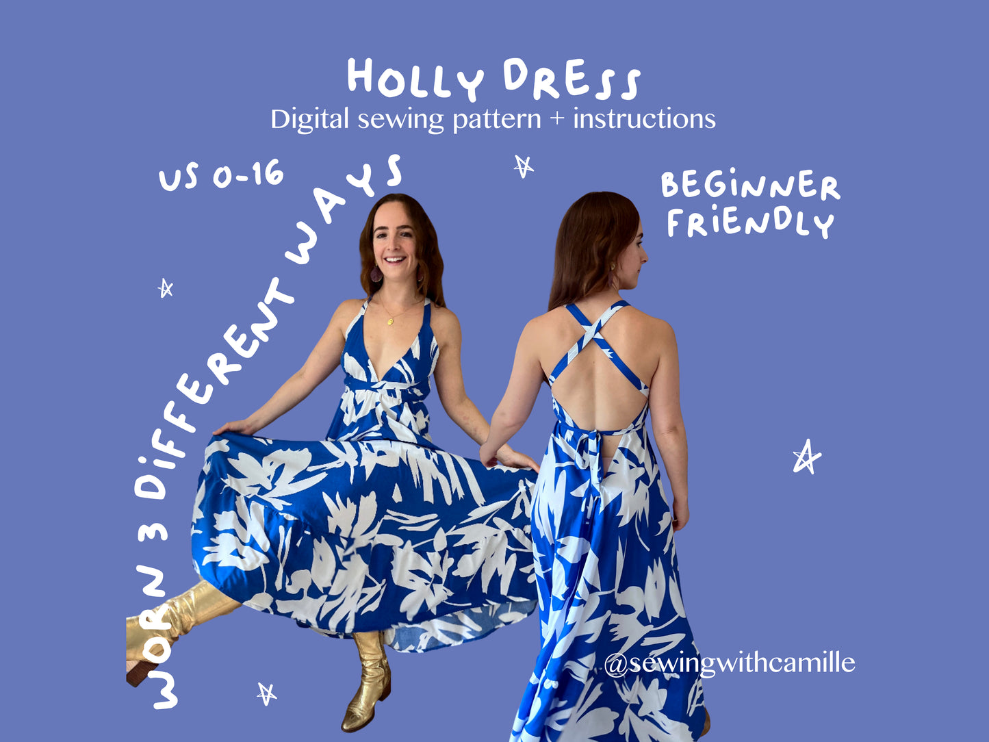 Holly Dress - Digital Sewing Pattern