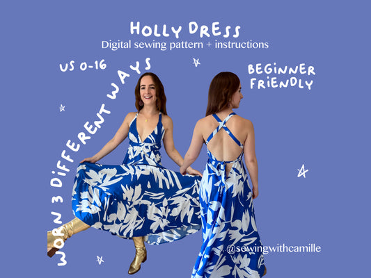Holly Dress - Digital Sewing Pattern