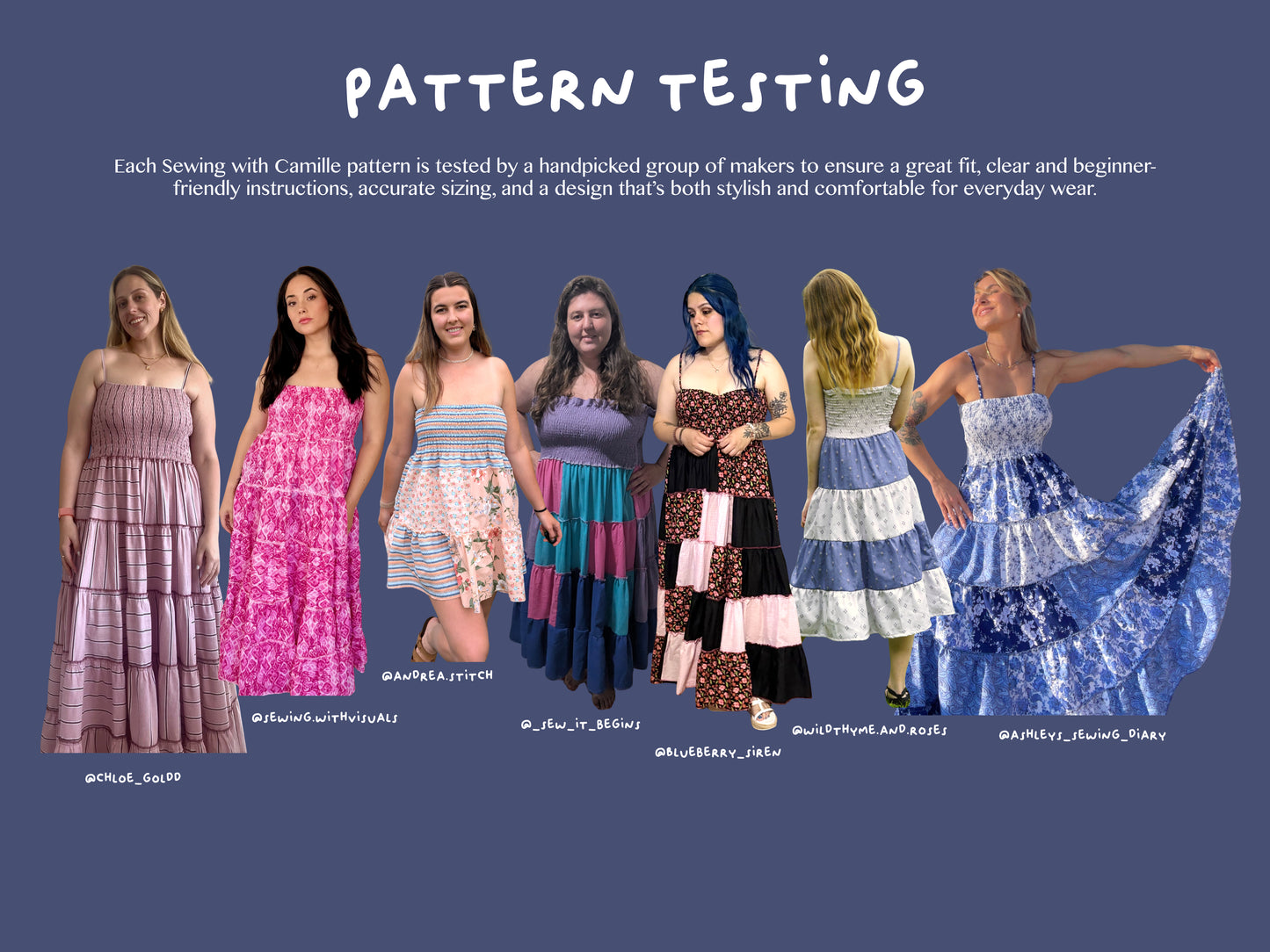 Megan Dress - Digital Sewing Pattern