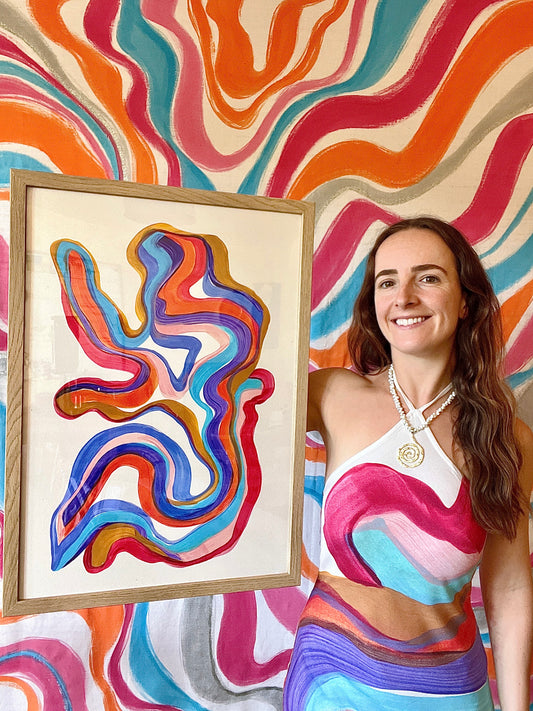 SWIRLSCAPE - Art Print